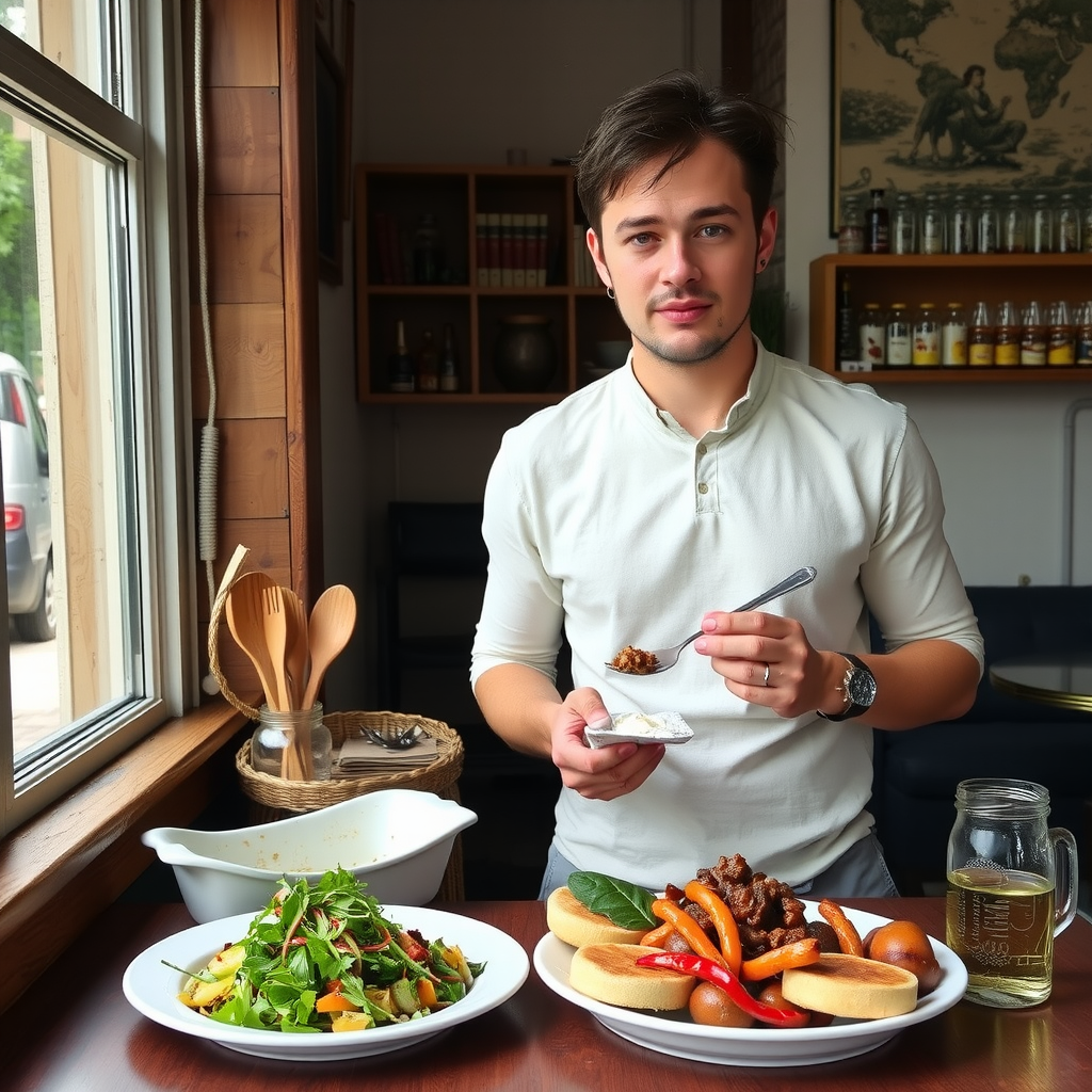 Professional food critic and cultural researcher specializing in Ukrainian cuisine and cafe culture